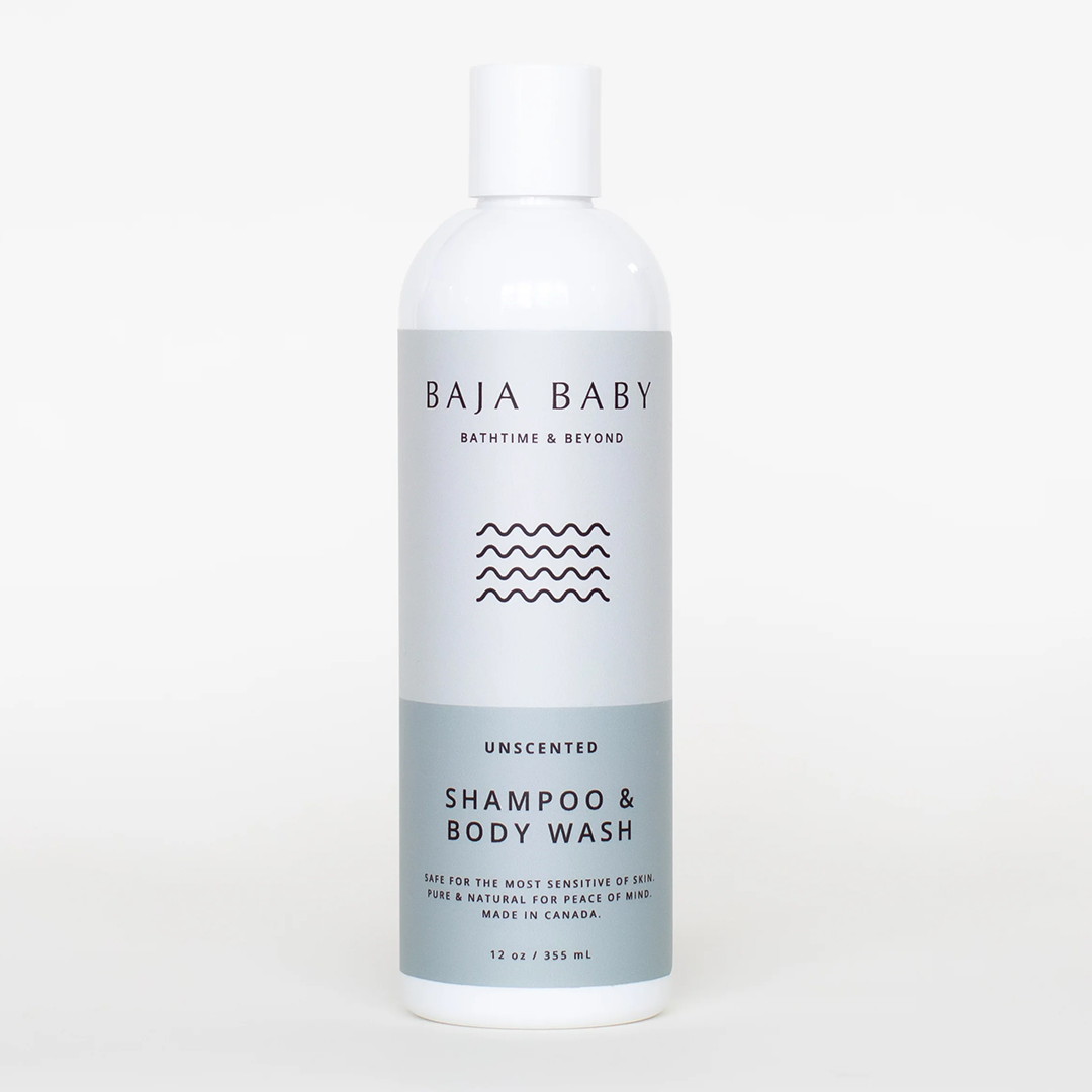 Baja Baby Unscented Shampoo And Body Wash Bottle