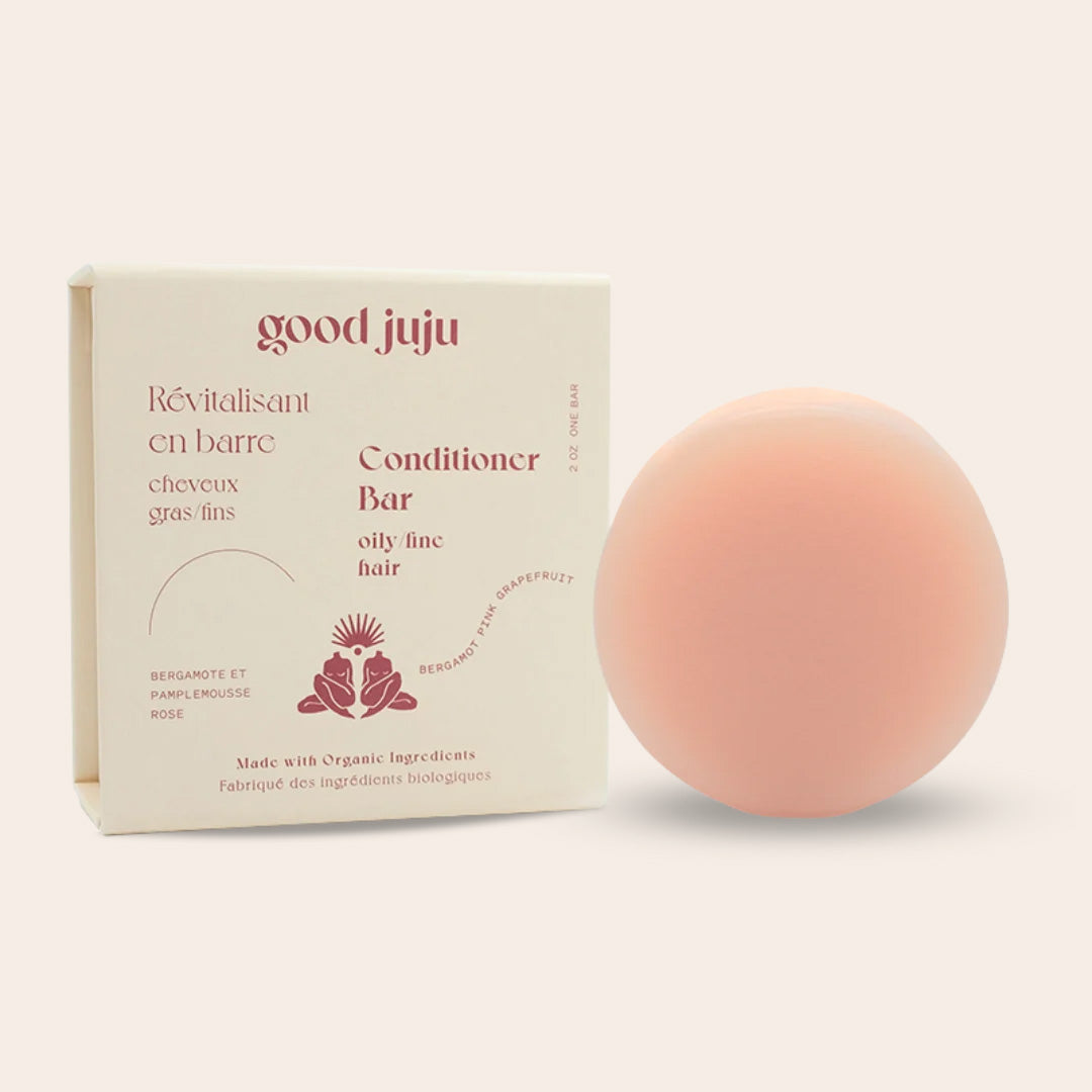 good juju oily fine conditioner bar