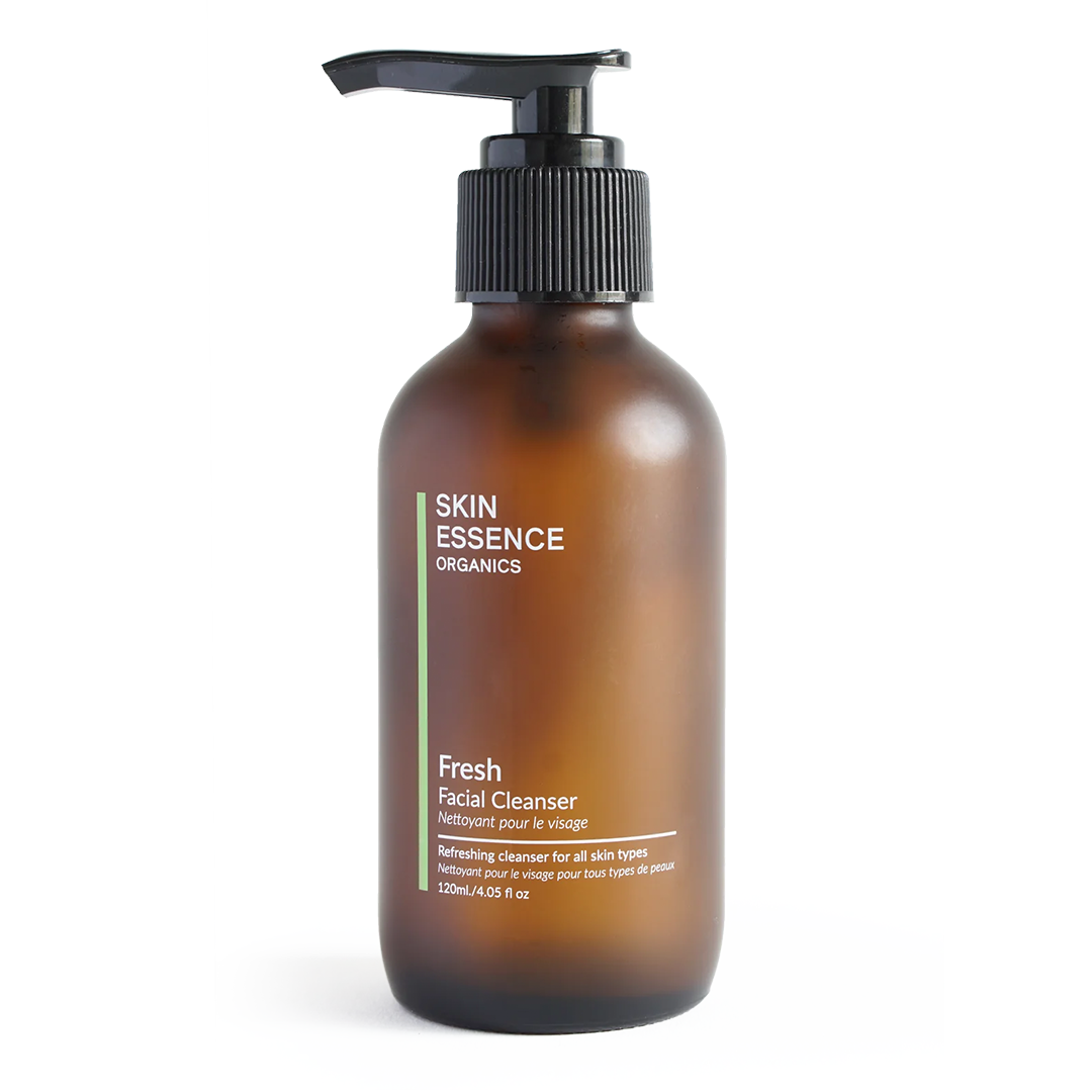 skin essence organics fresh facial bottle