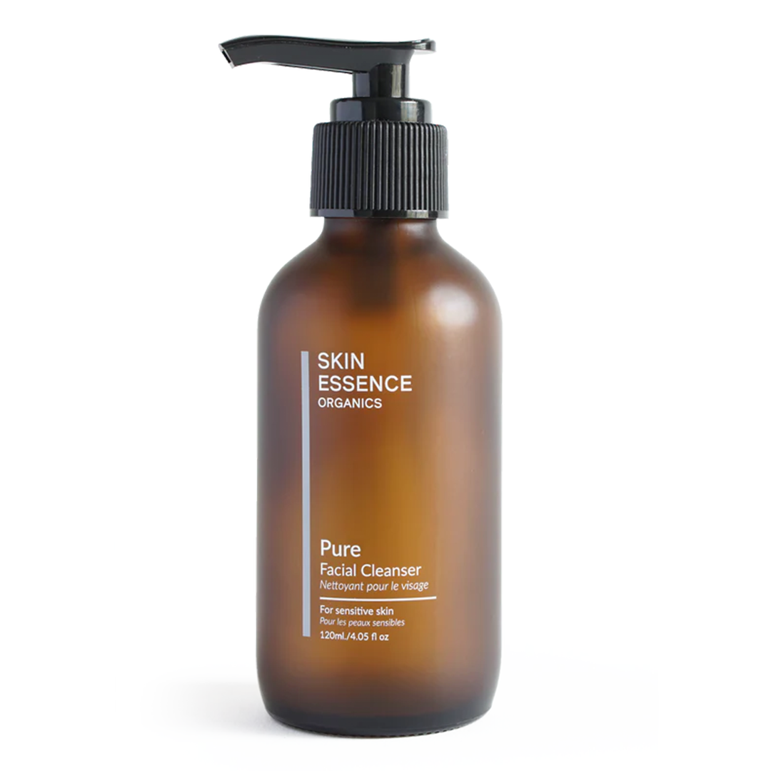 skin essence organics pure facial cleanser bottle