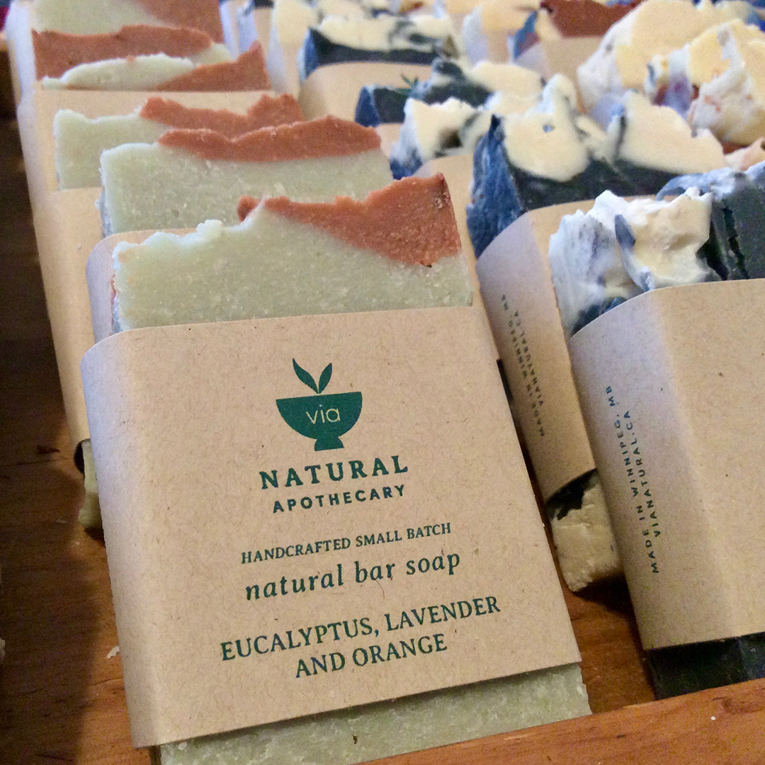 Eucalyptus, Lavender and Orange Natural Bar Soap